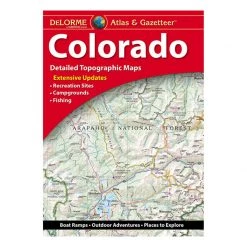 Garmin DeLorme Atlas And Gazetteer Paper Maps - Colorado
