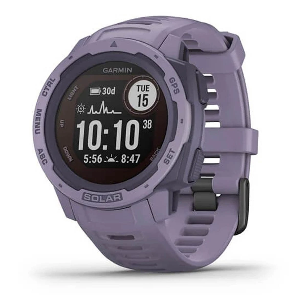 Garmin Instinct Solar GPS Watch Orchid 1 Garmin Instinct Solar GPS Watch Orchid