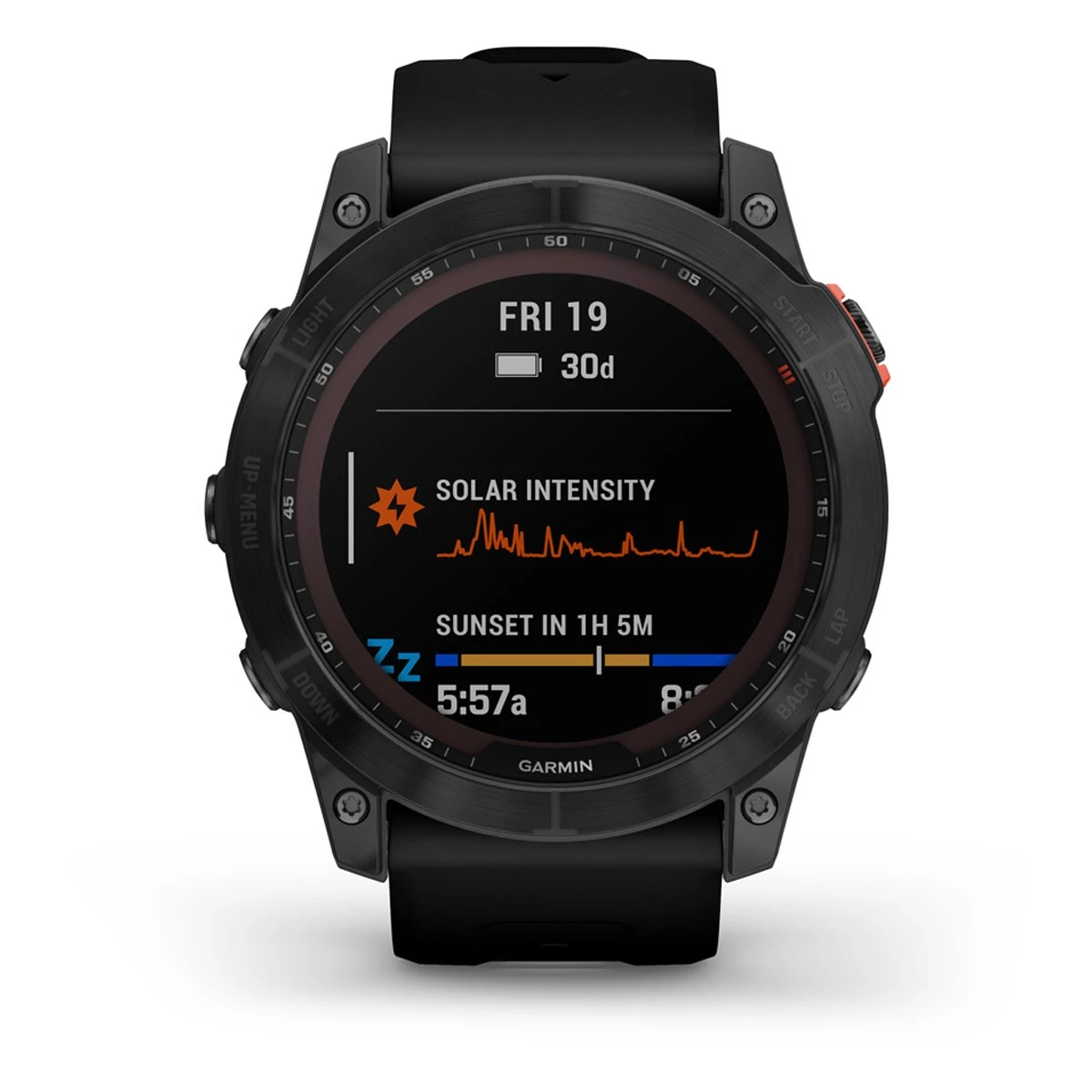 Garmin Fēnix 7X Solar GPS Watch Slate Grey/black 2 Garmin Fēnix 7X Solar GPS Watch Slate Grey/black - Image 2