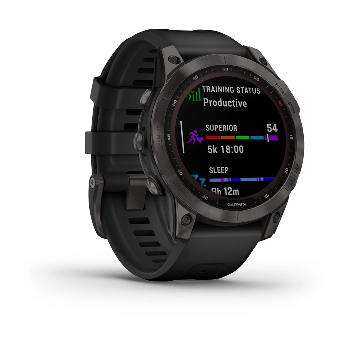 Garmin Fēnix 7 Sapphire Solar GPS Watch Black/dlc Titanium/black 3 Garmin Fēnix 7 Sapphire Solar GPS Watch Black/dlc Titanium/black - Image 3