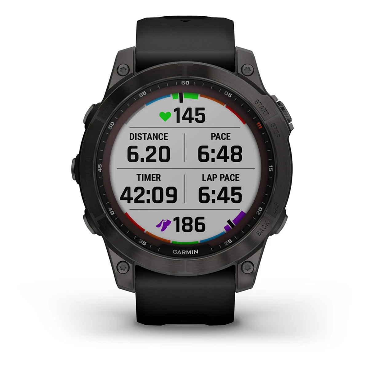 Garmin Fēnix 7 Sapphire Solar GPS Watch Black/dlc Titanium/black 9 Garmin Fēnix 7 Sapphire Solar GPS Watch Black/dlc Titanium/black - Image 9