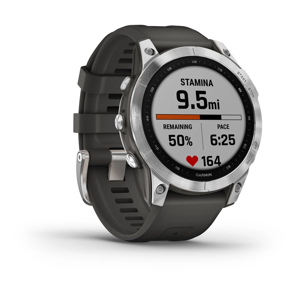 Garmin Fēnix 7 GPS Watch Silver/graphite 3 Garmin Fēnix 7 GPS Watch Silver/graphite - Image 3