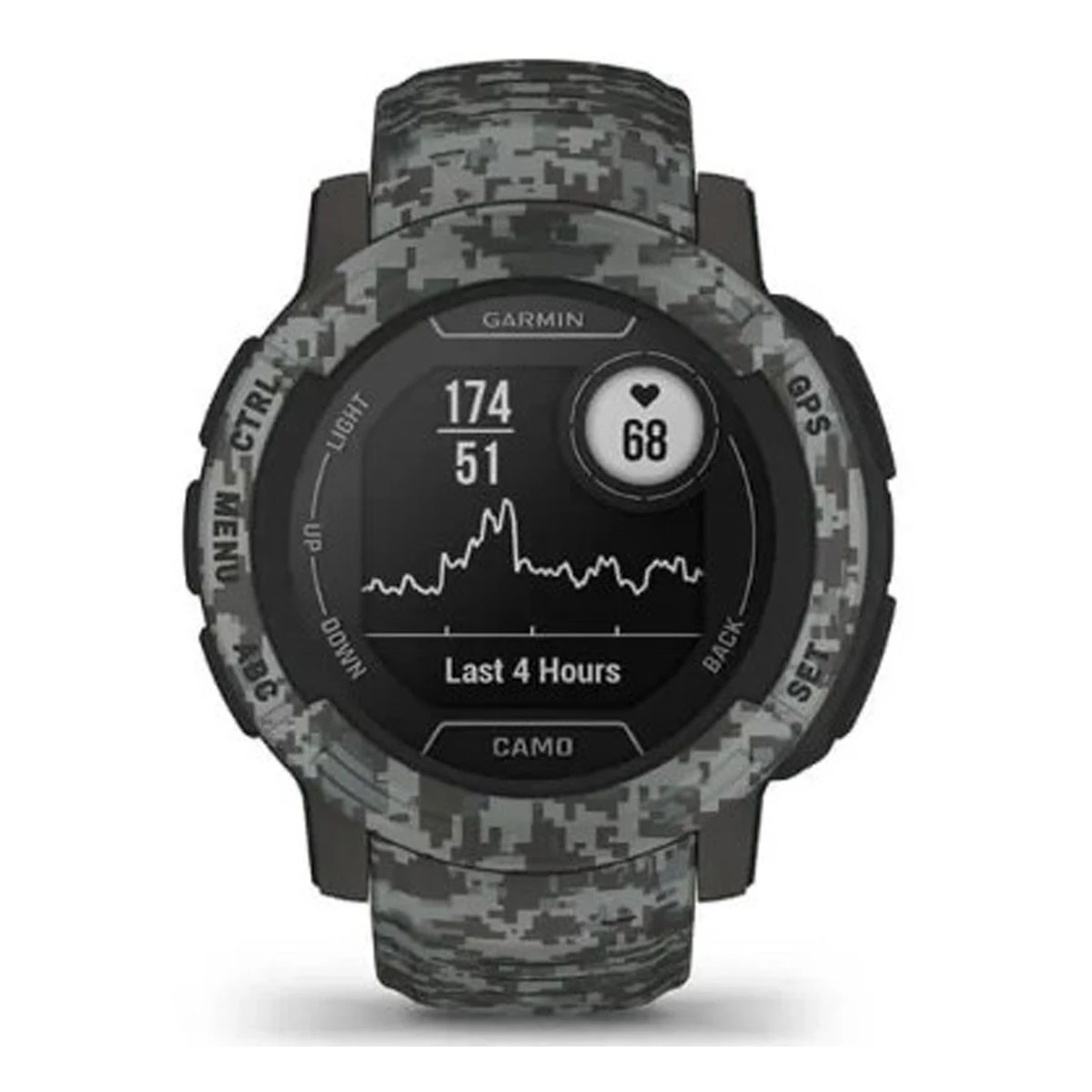 Garmin Instinct 2 Camo Edition GPS Watch Graphite Camo 2 Garmin Instinct 2 Camo Edition GPS Watch Graphite Camo - Image 2
