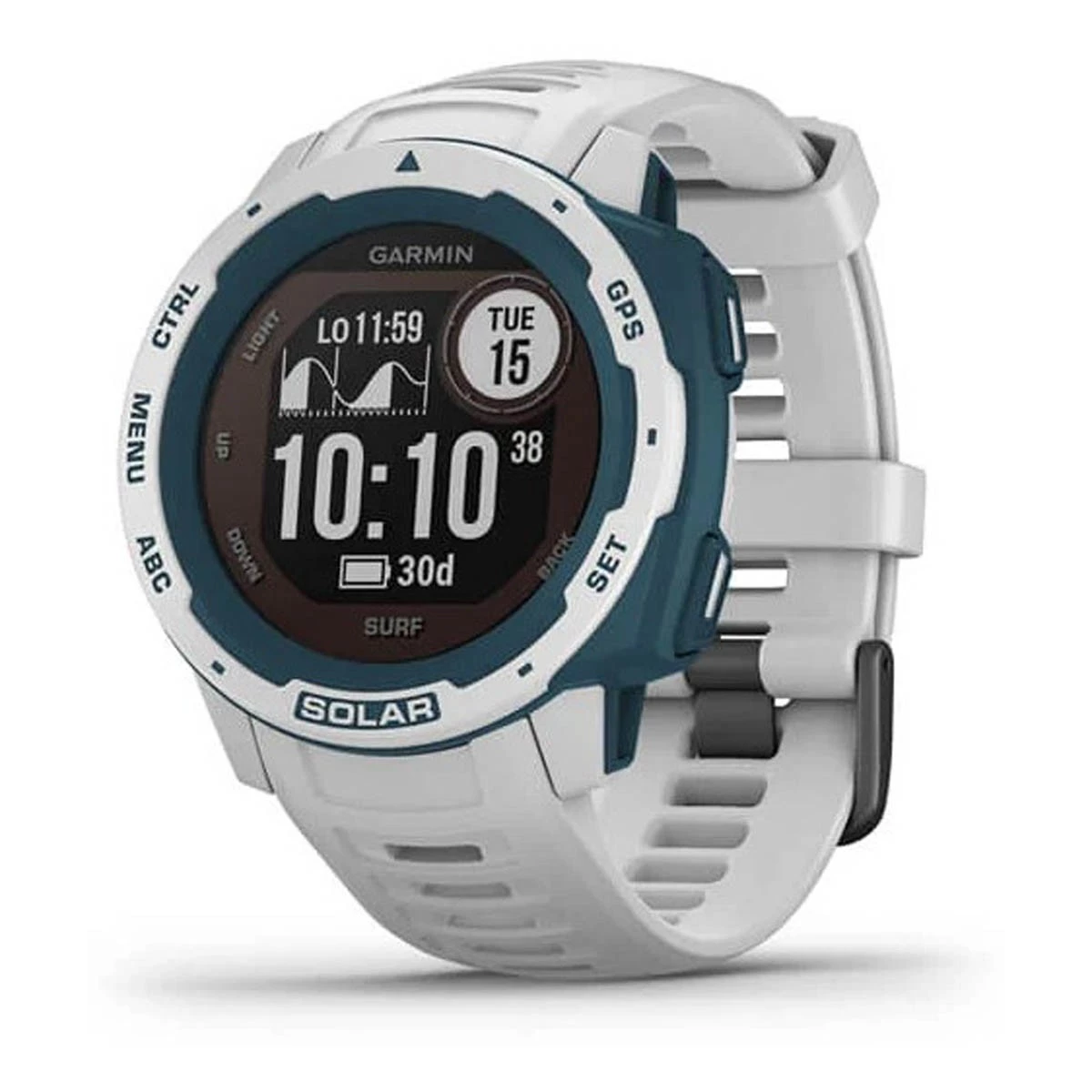 Garmin Garmin Instinct Solar Surf Edition GPS Watch Cloudbreak 1 Garmin Garmin Instinct Solar Surf Edition GPS Watch Cloudbreak